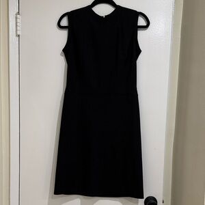 Burberry Elegant Black Sleeveless Mini Dress